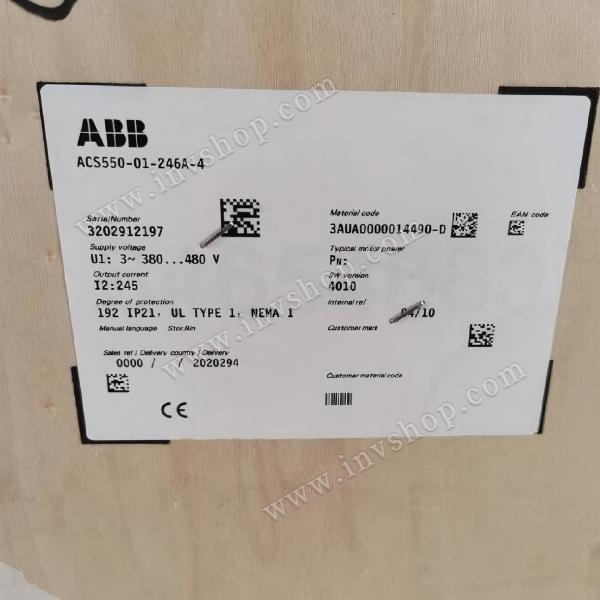 ABB Wechselrichter ACS550-01-246A-4