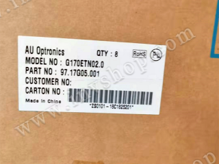 G170ETN02.0 AUO 17inch lcd display New and Original