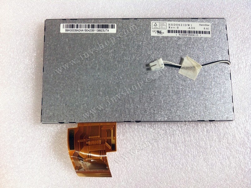 6.2'' HannStar A-Si TFT-LCD Panel 800*480 HSD062IDW1-A00