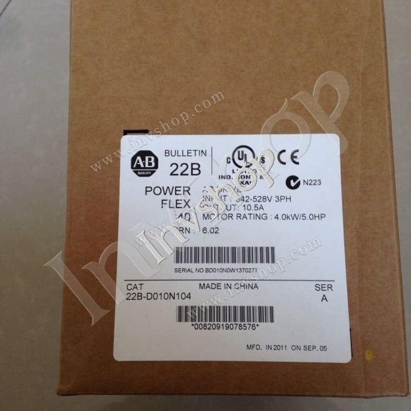 AB Allen 22B-D010N104 NEW Bradley 40 AC Drive 00JJK1 PowerFlex 60 days warranty
