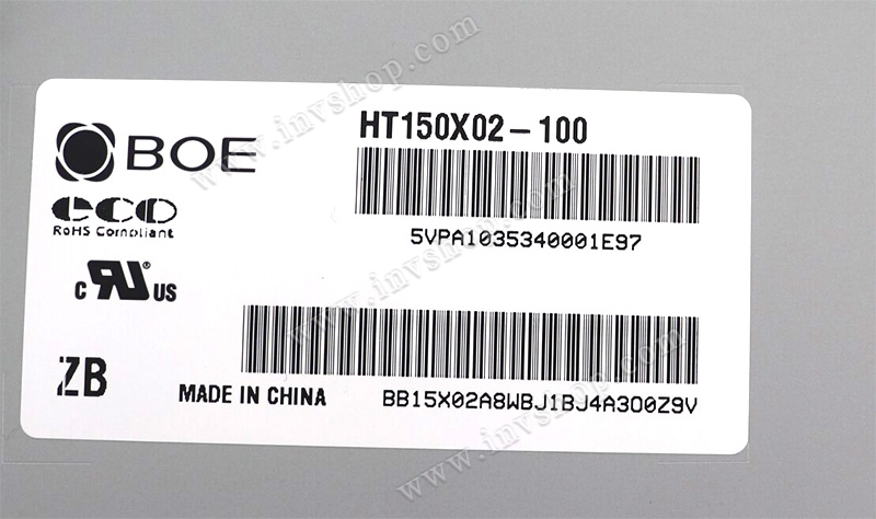 15"LCD DISPLAY TFT HT150X02-100