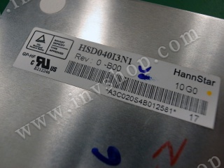 HSD040I3N1-B00 4.0 inch 320*240 MONITOR PANEL