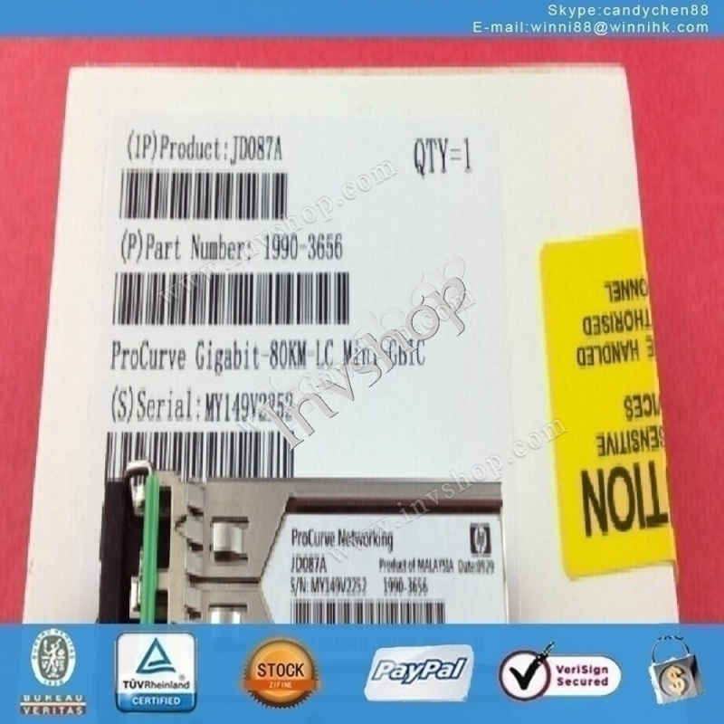 HP SFP JD087A 80KM 1.25G 1550nm LC Module