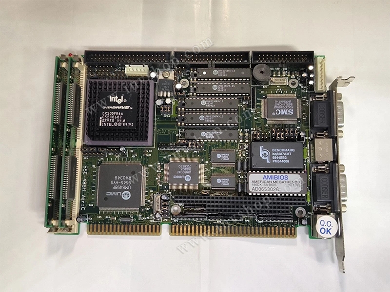 IEI SSC-486H Ver.C Half-Size ISA 486 SBC Motherboard 185x122mm Industrial Single Board Computer
