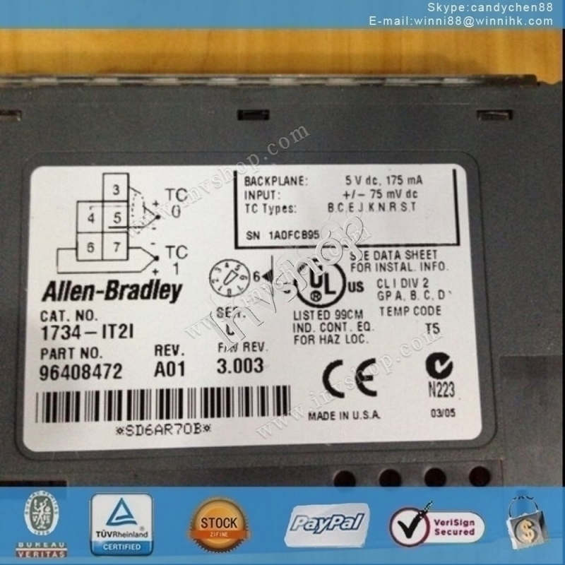 Used 1734-IT21 PLC for AB 60 days warranty