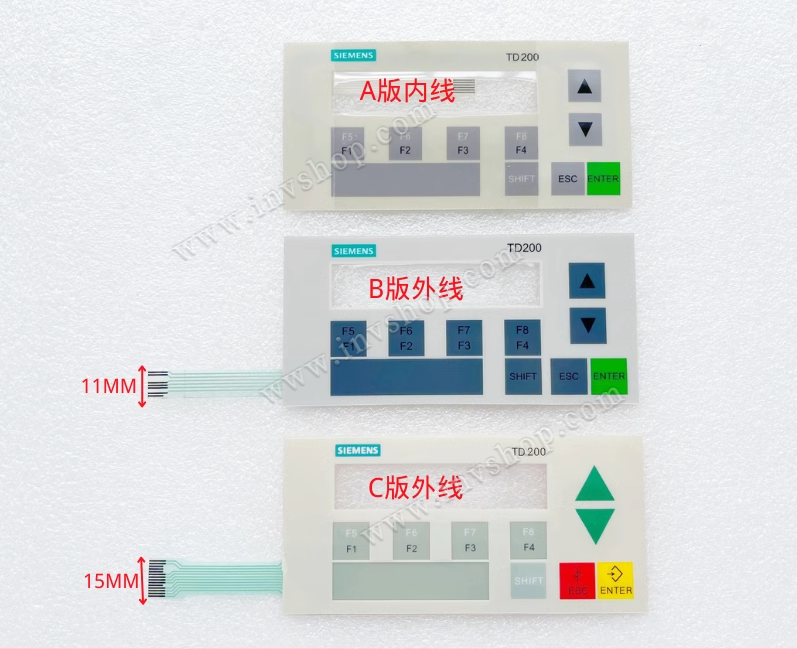 Siemens TD200 6ES7272-0AA30-0YA0 Membran-Tastatur Ersatz | Neu Getestet
