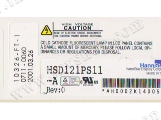 12.1 inch   HannStar   HSD121PS11-A brand new original LCD screen