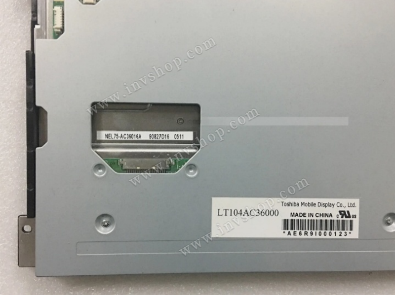 Toshiba LT104AC36000 10.4-inch XGA LCD panel  1024(RGB) × 768 (XGA)
