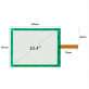 Fujitsu N010-0554-T351 10.4-inch Touch Screen Glass, 4-wire resistive panel