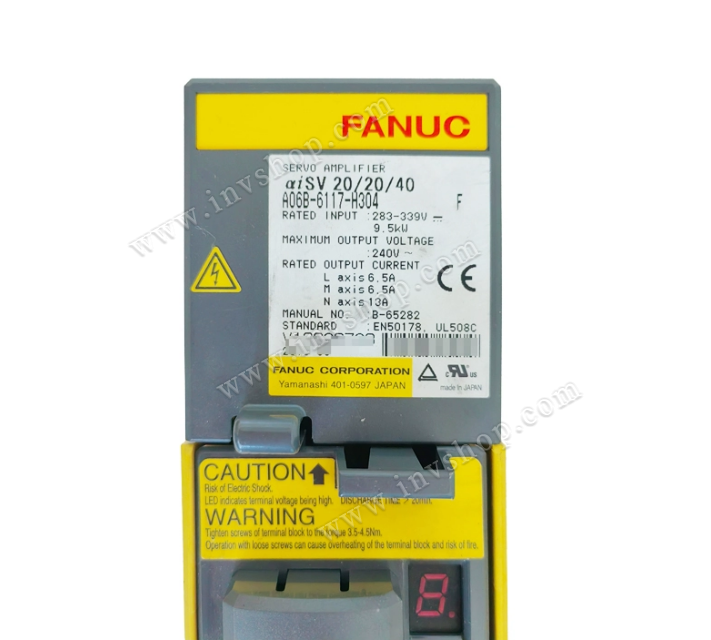 A06B-6117-H304 Fanuc Driver Ninety percent