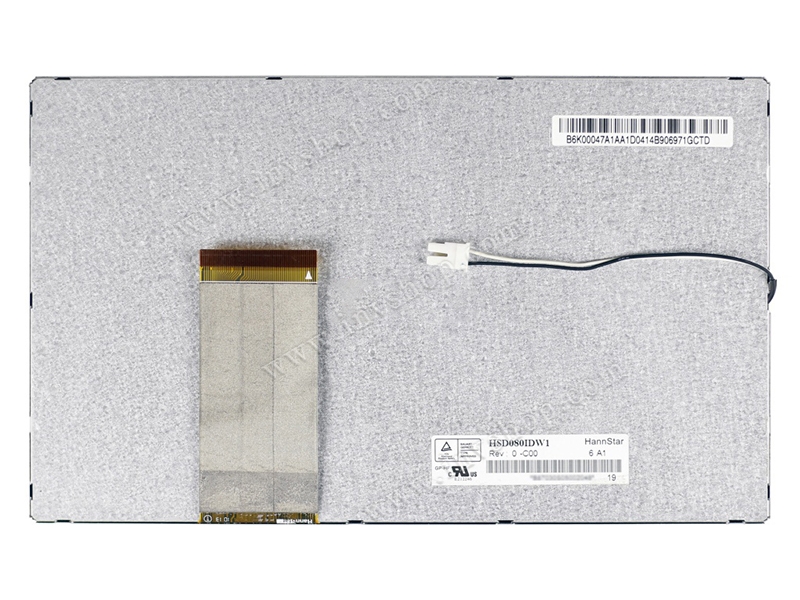 HSD080IDW1-C00 HannStar LCD Display for Industrial Repair