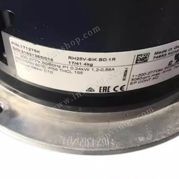 RH25V-6IK.BD.1R AC centrifugal fan