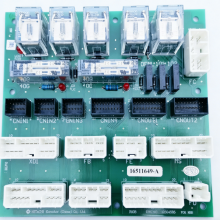 Hitachi Elevator Relay Board RIOB 12504595  Drawing Number 16511649-A