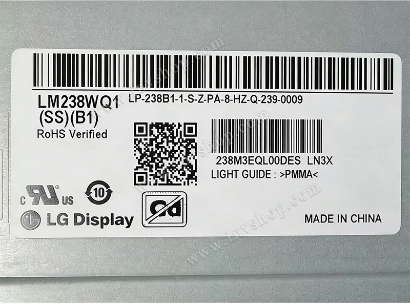 LM238WQ1-SSB1 LG Display 23.8 inch 2560*1440 LCD display
