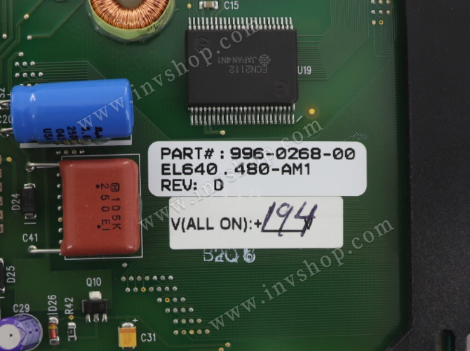 EL640.480-AM1 Lumineq 10.4" VGA Electroluminescent Display Module