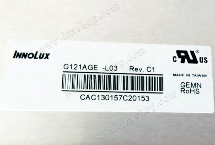 G121AGE-L03 Rev.C1 12.1 inch 800*600 TFT-LCD NEW and ORIGINAL