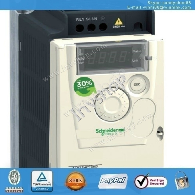 neue atv12h037m2 gesichtsfeldausfÃ¤llen wechselrichter 220v 3ph 220 - 240v 2.4a 0,5 - 400hz 0.37kw 0