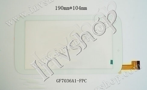 digitizer 7 "touch gf7036a1-fpc neuen weiÃŸen bildschirm glas