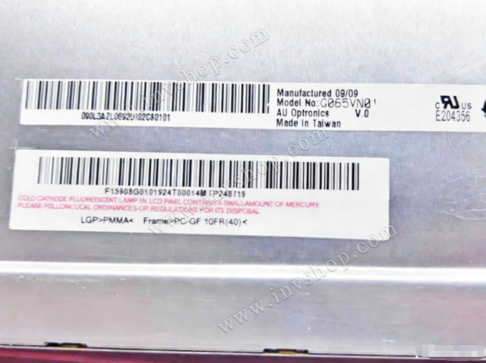 G065VN01 V.0 AUO 6.5inch  640*480 a-Si TFT-LCD G065VN01 V0