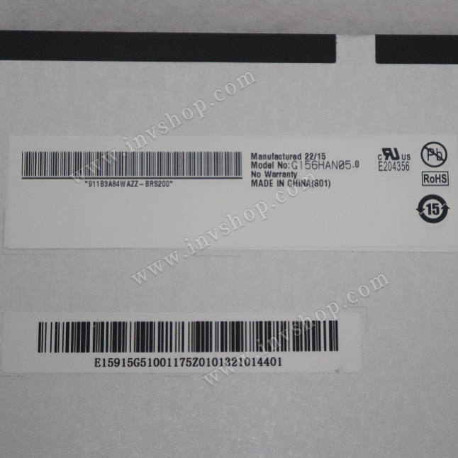 G156HAN05.0 AUO 15.6" TFT-LCD screen 1920*1080 Display