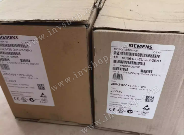 6SE6420-2UC22-2BA1 Siemens MM420 2.2kW frequency converter