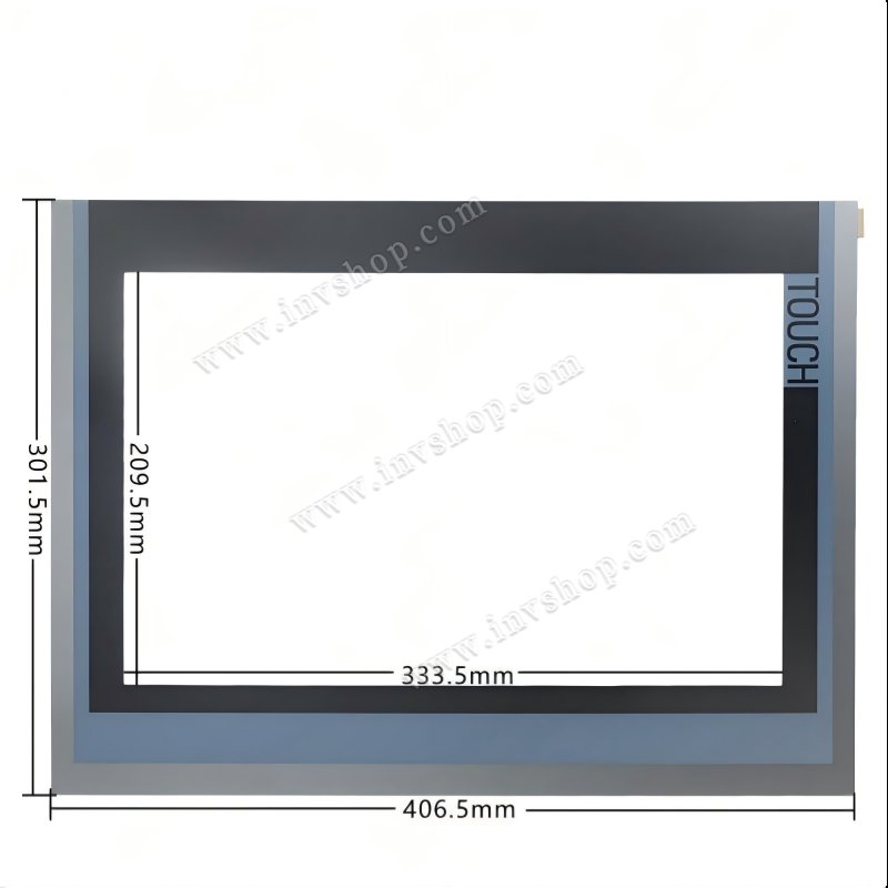 Overlay of TP1500 6AV2 124-0QC02-0AX0 membrane