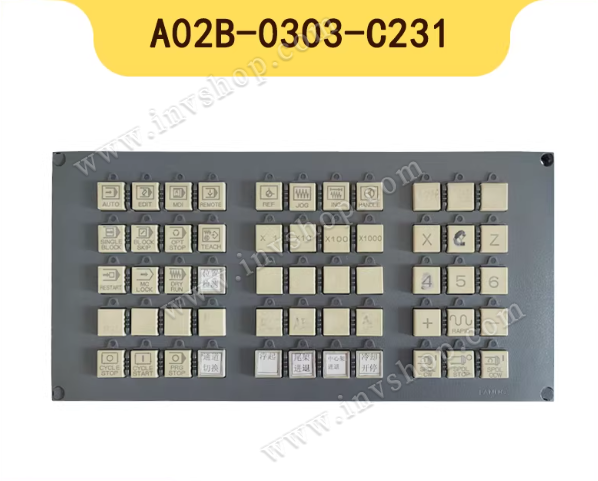 A02B-0303-C231 Fanuc Keypad operation panel