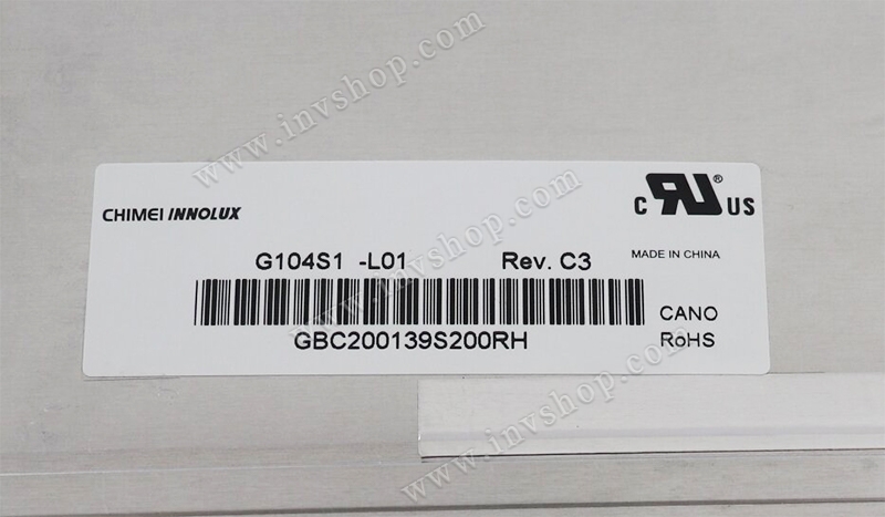 10.4-INCH 800*600 Lcd Module Panel G104S1-L01 REV.C3