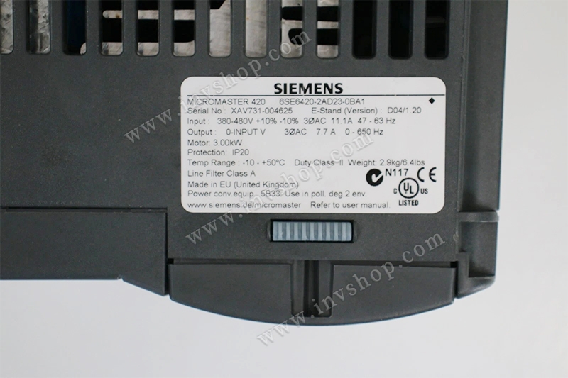 6SE6420-2AD23-0BA1