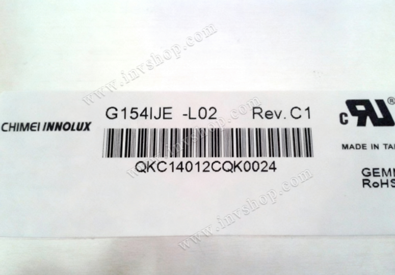 G154IJE-L02 15.4 inch 1280*800 TFT LCD PANEL 30 pins