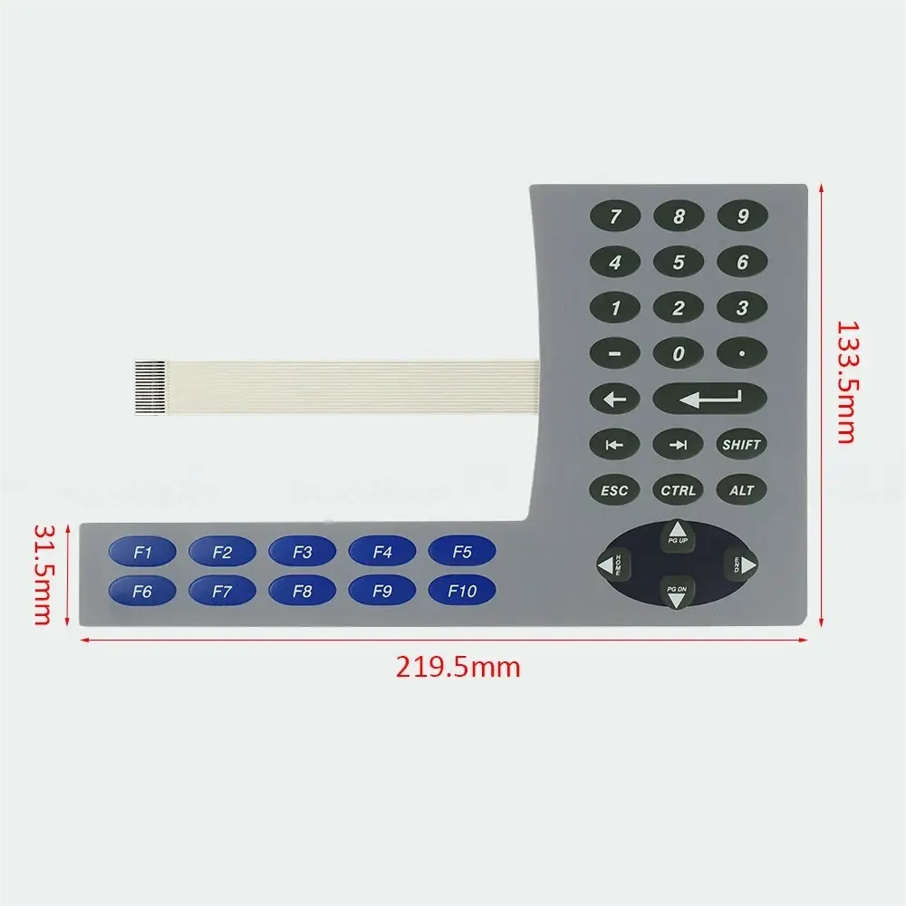 Keypad 2711P-K6C5A 2711P-K6C5D Allen-Bradley Membrane