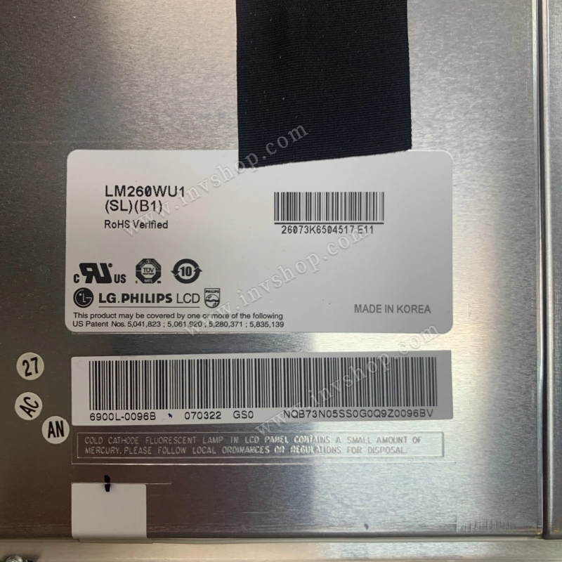 LM260WU1(SL)(B1) 25.5" 1920*1200 LG LCD panel