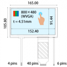 COM70T7M18ZTC Ortustech 7