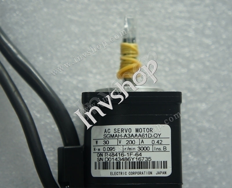 Neuer SGMAH-A3AAA61D-OY Yaskawa Servomotor