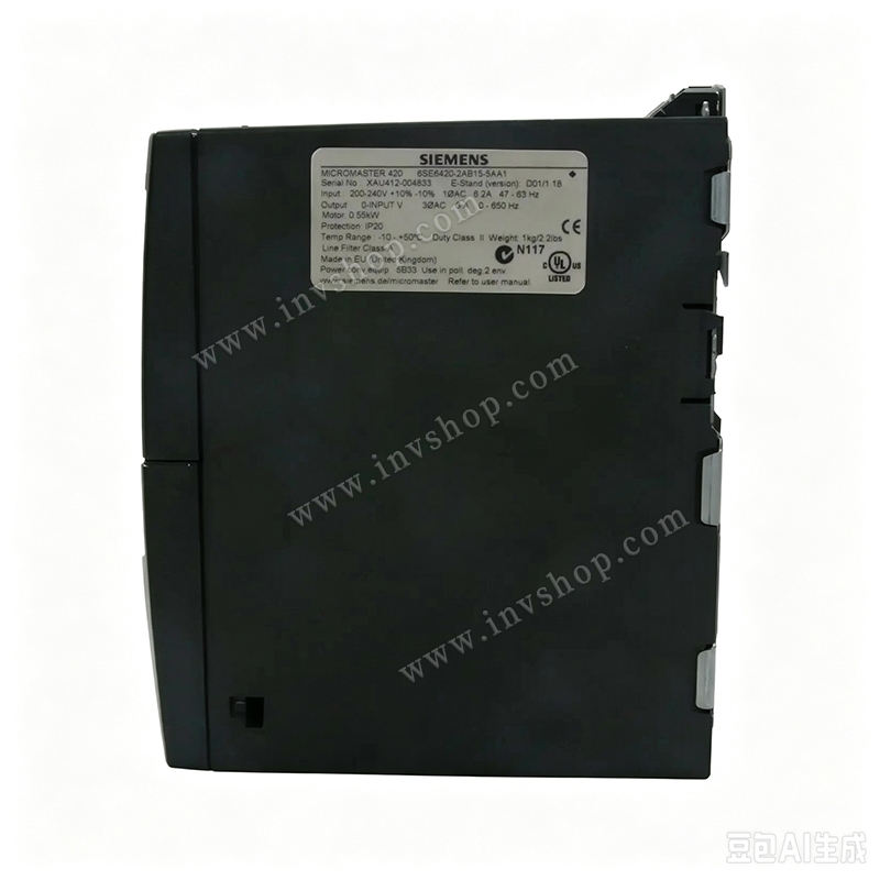 6SE6420-2AB15-5AA1 Siemens Frequency Inverter (MicroMaster 430) Overview