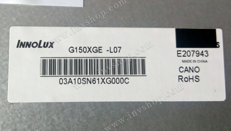 G150XGE-L07 Innolux 15inch 1024(RGB)×768  lcd display New and Original
