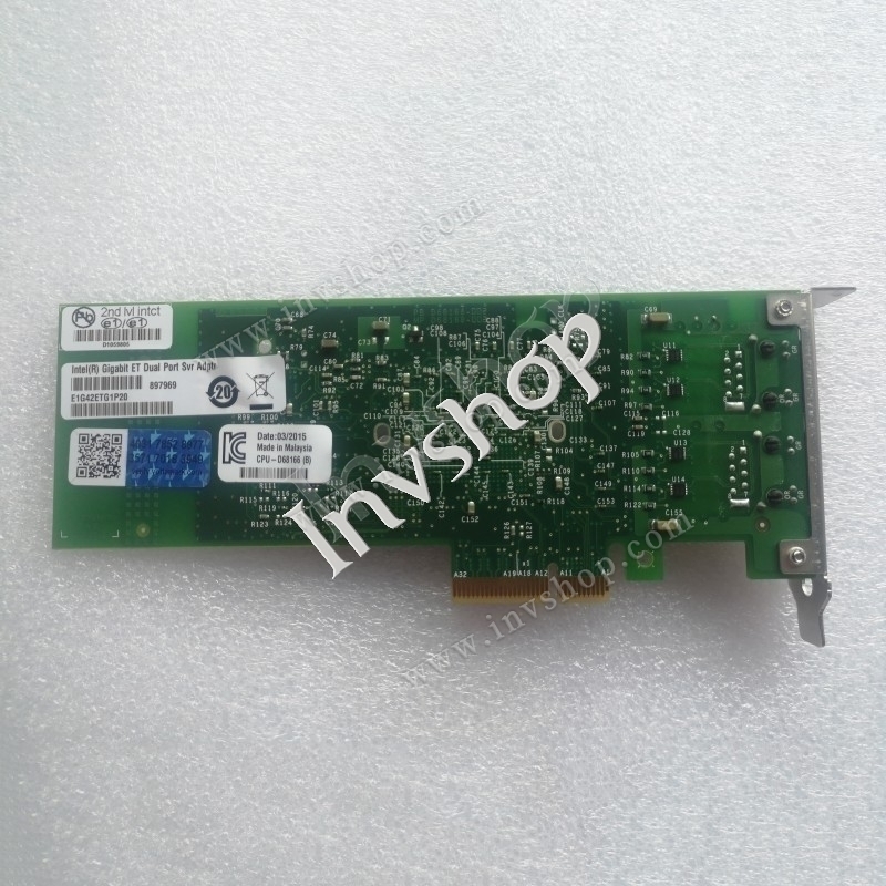 E1G42ET (82576 Chip) Intel Original Dual-Port 1000M Port Network Card