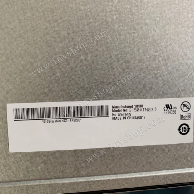G150XTN03.6 AUO 15Iinch  TFT-LCD screen 1024*768 Display