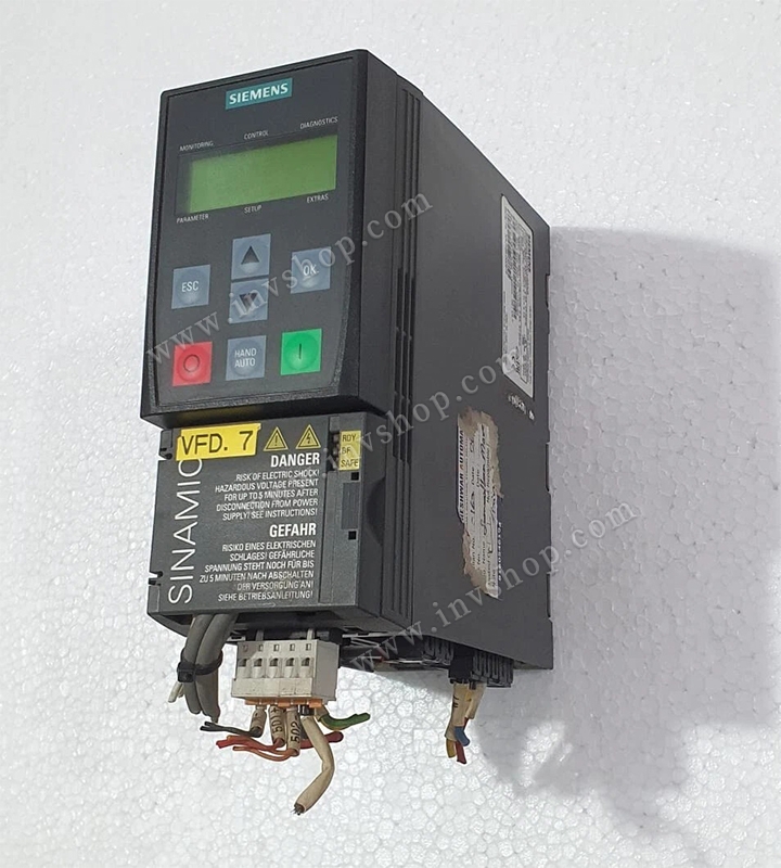 Siemens 6SL3210-1KE14-3UB2 SINAMICS G120C 1.5kW inverter drive