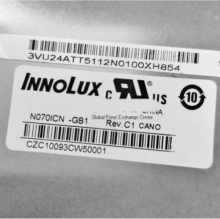 New  Innolux N070ICN-GB1 7.0 inch a-Si TFT-LCD