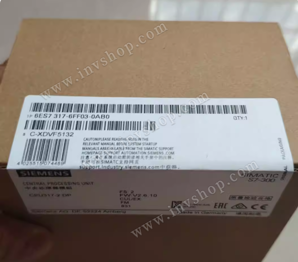 Original 6es7 317-6ff03-0ab0 6es7317-6ff03-0ab0 cpu317-2dp