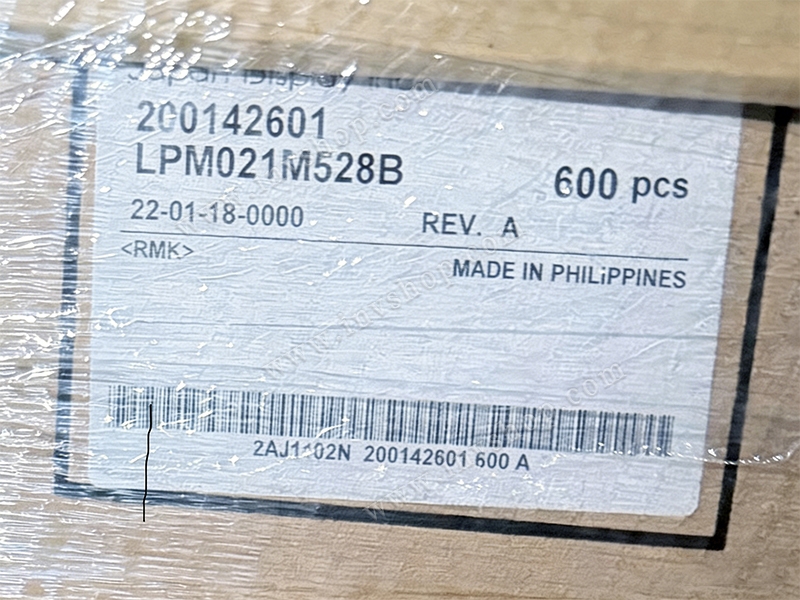LPM021M528B New Original JDI 2.1" 1600*1600 LCD display