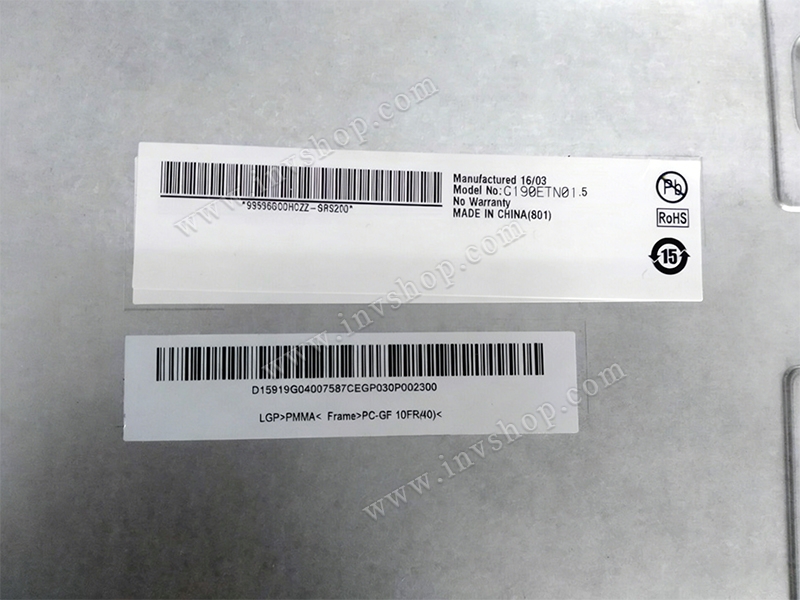 G190ETN01.5 AUO 19,0-Zoll 1280*1024 LCD-Panel