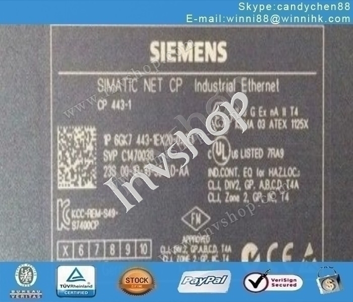 new Siemens 6gk7443-1ex20-0xe0 communication module
