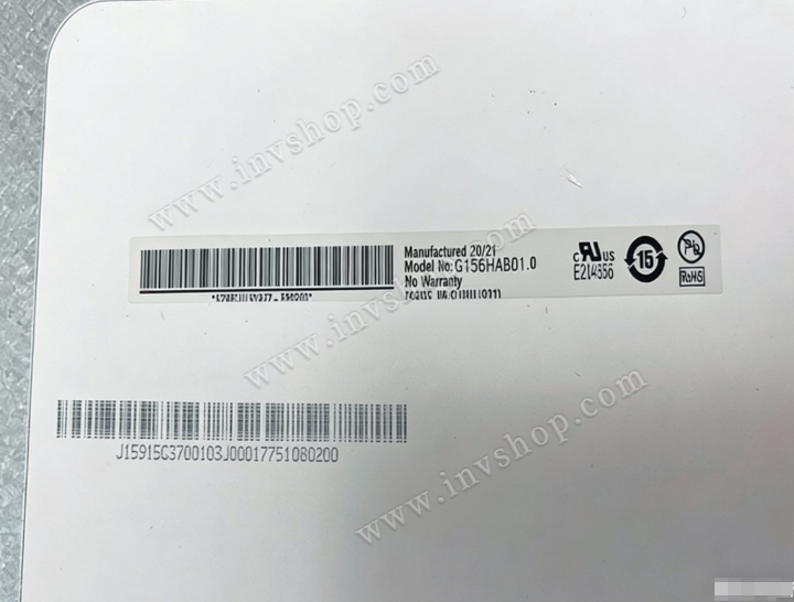 G156HAB01.0 FOR 15.6-inch 1920×1080 LCD display PANEL