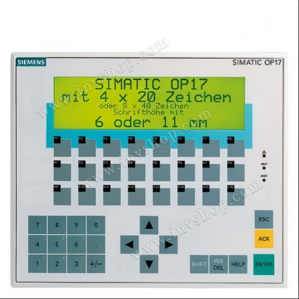 Membrane Keypad for Industrial monitor SIMATIC OP17 6AV3617-1JC30-0AX1