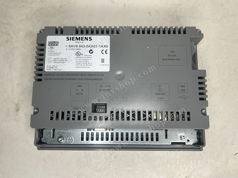 6AV6 643-0AA01-1AX0 Siemens HMI panel
