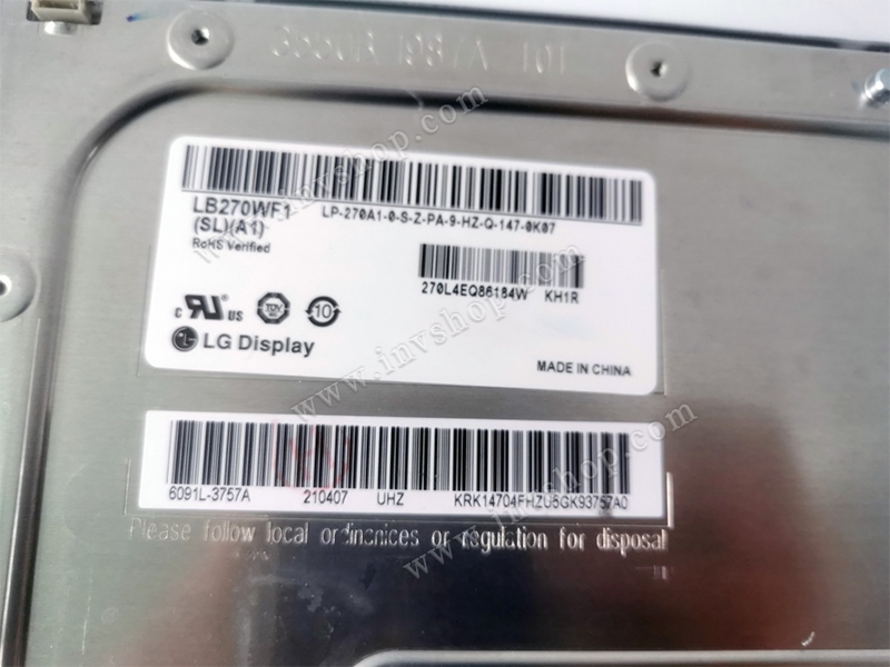 LB270WF1-SLA1 LG Display 27,0 Zoll 1920 * 1080 LCD-Panel