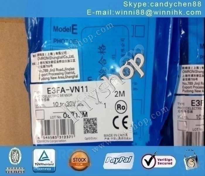 Photoelectric Omron E3FA-VN11 2M ( E3FAVN112M ) NEW Sensor