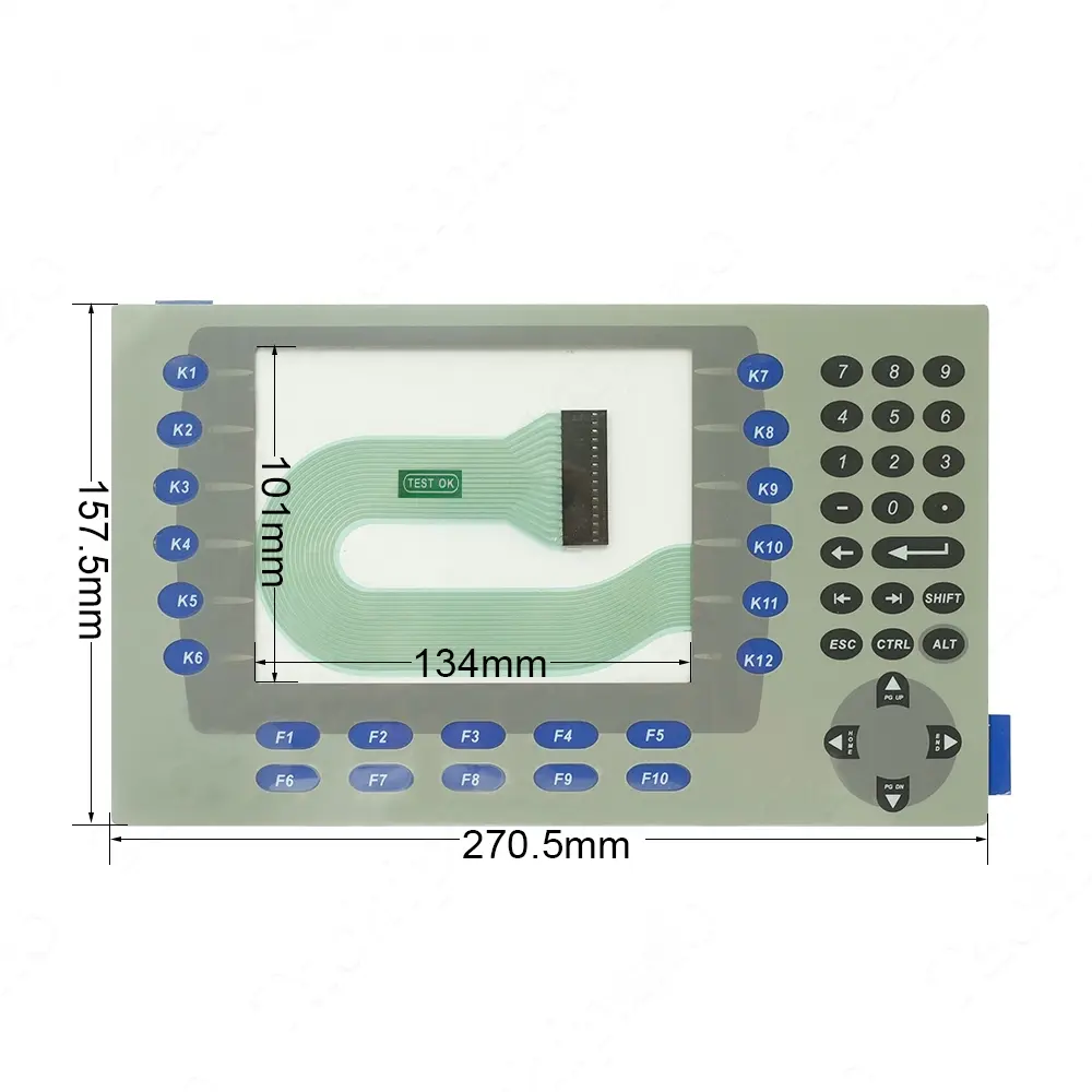 2711P-B7C4A2 Panelview Plus 700 Membrane Keypad 2711P-B7C4A6